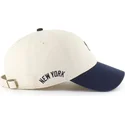 sapkak-ivelt-bezs-allithato-clean-up-base-runner-sure-shot-two-tone-new-york-yankees-mlb-47-brand