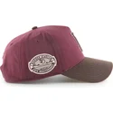 cap-ivelt-cherven-snapbek-granate-mvp-dt-sure-shot-two-tone-cotton-los-angeles-dodgers-mlb-47-brand