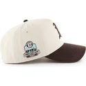 sapkak-ivelt-bezs-snapback-mvp-dt-sure-shot-two-tone-cotton-oakland-athletics-mlb-47-brand