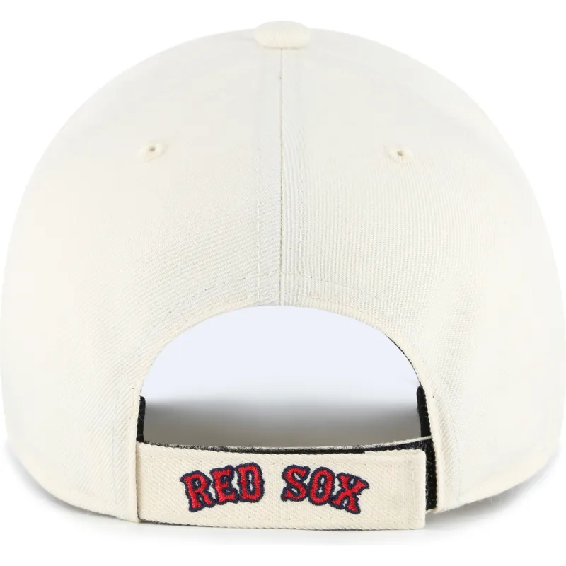 bojd-beige-och-marinbla-justerbar-keps-mvp-two-tone-fran-boston-red-sox-mlb-av-47-brand