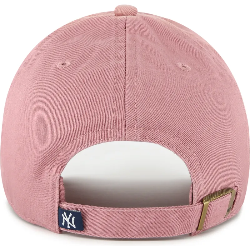 sapkak-ivelt-rozsaszin-allithato-clean-up-new-york-yankees-mlb-47-brand
