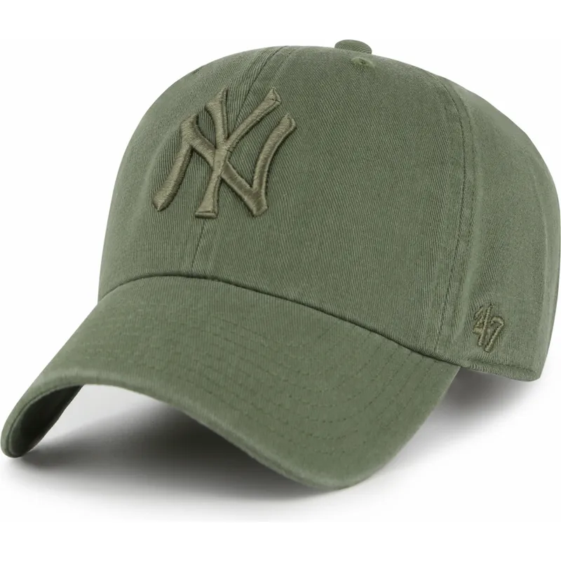 sapkak-ivelt-zold-allithato-clean-up-new-york-yankees-mlb-47-brand