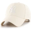 sapkak-ivelt-bezs-snapback-mvp-natural-new-york-yankees-mlb-47-brand