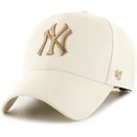 sapkak-ivelt-bezs-snapback-mvp-new-york-yankees-mlb-47-brand