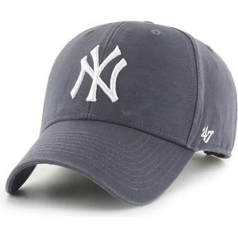 Sapkák ívelt sötétkék állítható MVP Vintage New York Yankees MLB 47 Brand