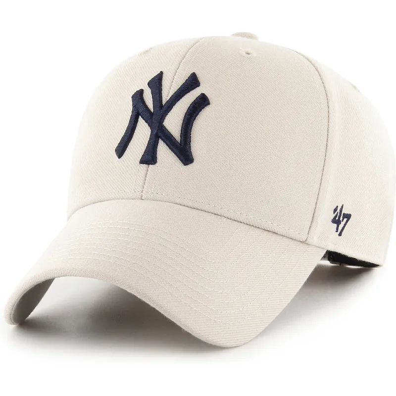 cap-ivelt-bezhov-reguliruema-lenta-mvp-new-york-yankees-mlb-47-brand