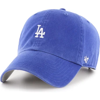 Sapkák ívelt kék állítható Clean Up Base Runner Los Angeles Dodgers MLB 47 Brand