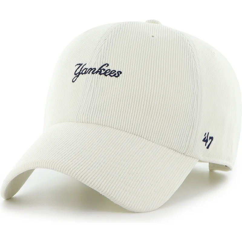 cap-ivelt-bezhov-reguliruema-lenta-clean-up-mini-script-cord-new-york-yankees-mlb-47-brand