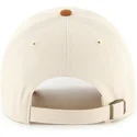 bojd-keps-beige-och-brun-justerbar-clean-up-mini-script-suede-visor-los-angeles-dodgers-mlb-av-47-brand