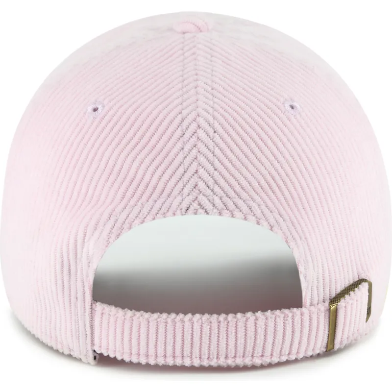 cap-ivelt-roza-reguliruema-lenta-clean-up-cord-base-runner-new-york-yankees-mlb-47-brand