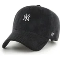 svart-bojd-justerbar-keps-clean-up-cord-base-runner-fran-new-york-yankees-mlb-av-47-brand