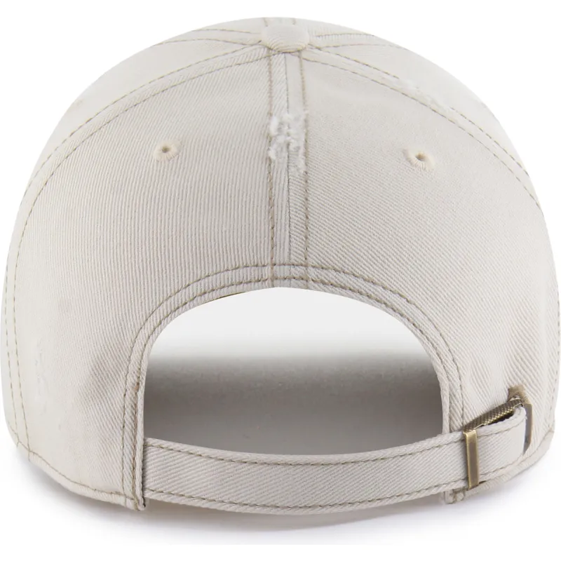 bojd-beige-justerbar-keps-clean-up-weathered-mojave-fran-new-york-yankees-mlb-av-47-brand