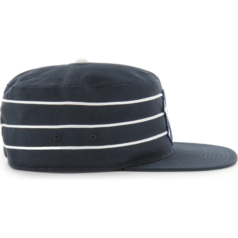 dunkelblaue-flache-snapback-kappe-pillbox-golden-age-von-new-york-yankees-mlb-von-47-brand