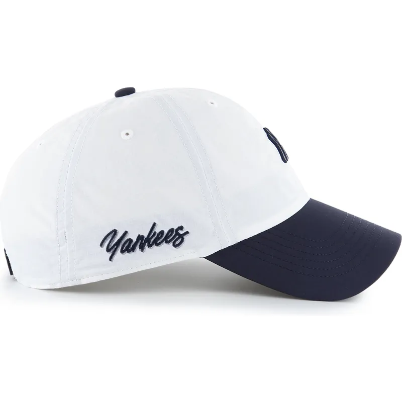 sapkak-ivelt-feher-allithato-clean-up-vista-mini-two-tone-new-york-yankees-mlb-47-brand