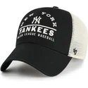 svart-trucker-keps-clean-up-windham-mesh-fran-new-york-yankees-mlb-av-47-brand