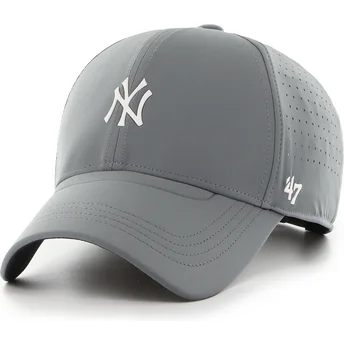 Sapkák ívelt szürke állítható MVP Cycle Shadow New York Yankees MLB 47 Brand