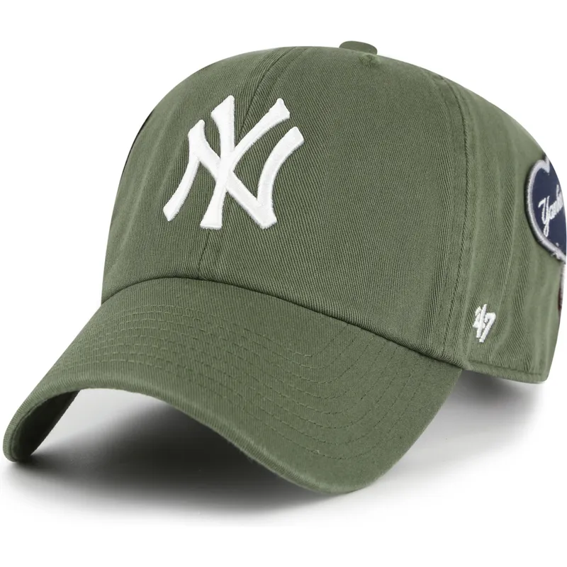 sapkak-ivelt-zold-allithato-clean-up-badges-new-york-yankees-mlb-47-brand