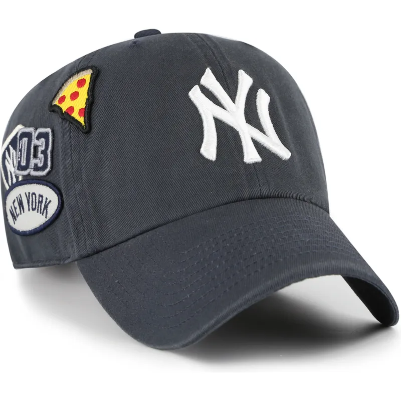 sapkak-ivelt-sotetkek-allithato-clean-up-badges-vintage-new-york-yankees-mlb-47-brand