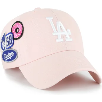 Cap ívelt роза регулируема лента Clean Up Badges Los Angeles Dodgers MLB 47 Brand