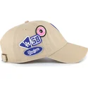 sapkak-ivelt-khaki-allithato-clean-up-badges-los-angeles-dodgers-mlb-47-brand