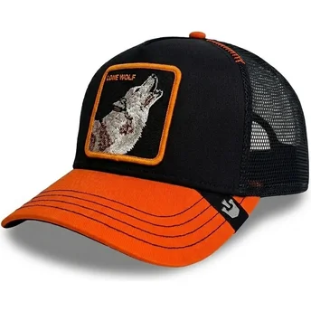 Sapkák ívelt fekete snapback lobo Solo Wolf Fab Farm The Farm de Goorin Bros.