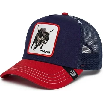 Sapkák ívelt sötétkék snapback Raging Bull Fab Farm The Farm Goorin Bros.