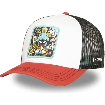 Mehrfarbige Trucker-Kappe Marvin der Marsmensch LOO13 MARB Looney Tunes von Capslab