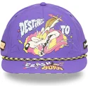 sapkak-lapos-lila-snapback-loo13-dtcb-kojot-looney-tunes-capslab