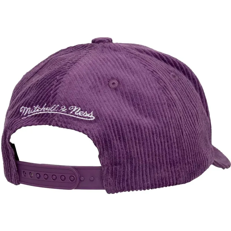 sapkak-ivelt-lila-snapback-arch-stamp-pro-los-angeles-lakers-nba-mitchell-ness