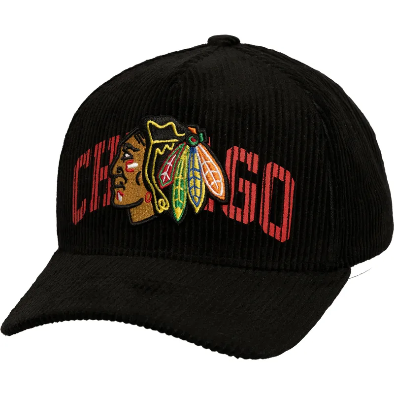 sapkak-ivelt-fekete-snapback-arch-stamp-pro-chicago-blackhawks-nhl-mitchell-ness