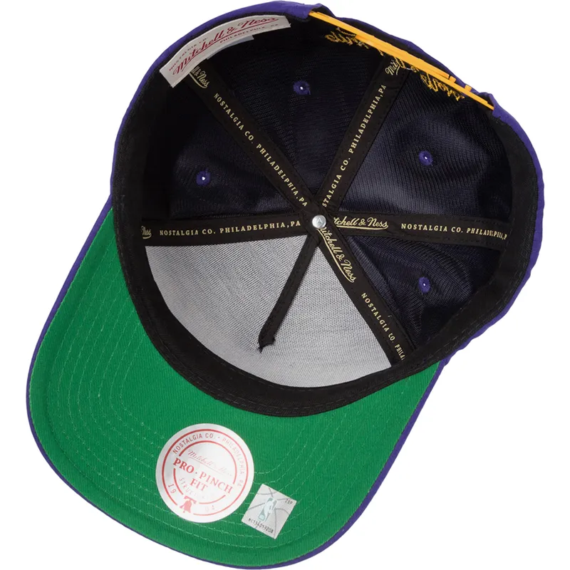 sapkak-ivelt-lila-snapback-shady-suede-pro-los-angeles-lakers-nba-mitchell-ness