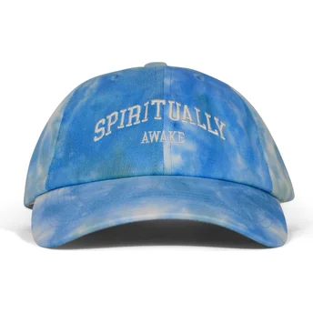 Sapkák ívelt kék állítható Spiritually Awake Batik Pica Pica