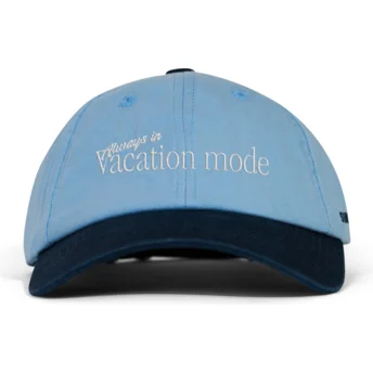 Sapkák ívelt kék állítható Vacation Mode Pica Pica