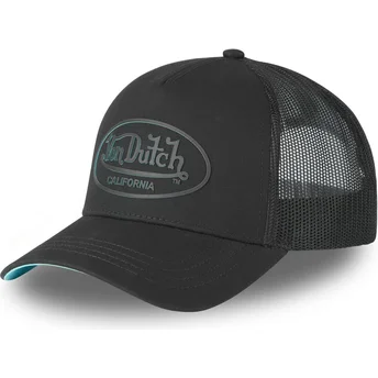 Sapkák ívelt fekete snapback LOG19 Von Dutch