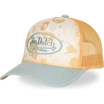 Sapkák ívelt többszínű snapback SUBL12 Von Dutch