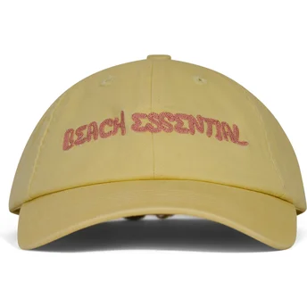 Sapkák ívelt sárga állítható pánt Beach Essential Pica Pica