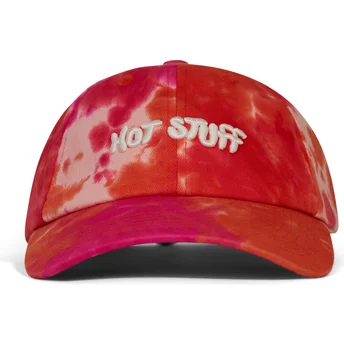 Sapkák ívelt rózsaszín állítható pánt Hot Stuff Batik Pica Pica
