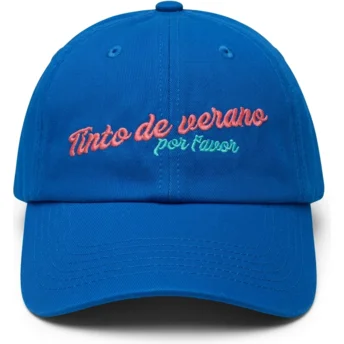 Blaue verstellbare Curved Cap Tinto de Verano von Pica Pica