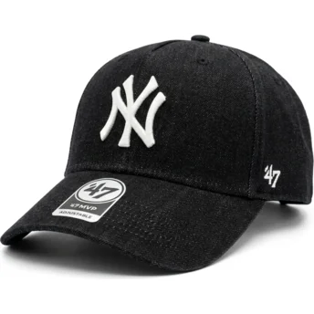 Cap ívelt черен снапбек MVP DT Denim New York Yankees MLB 47 Brand