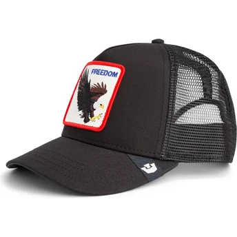 Sapkák ívelt fekete snapback Freedom The Farm Goorin Bros.