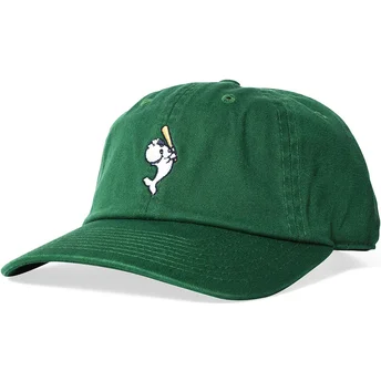 Cap ívelt зелен регулируема лента Ballpark Yokohama Whales MLB American Needle