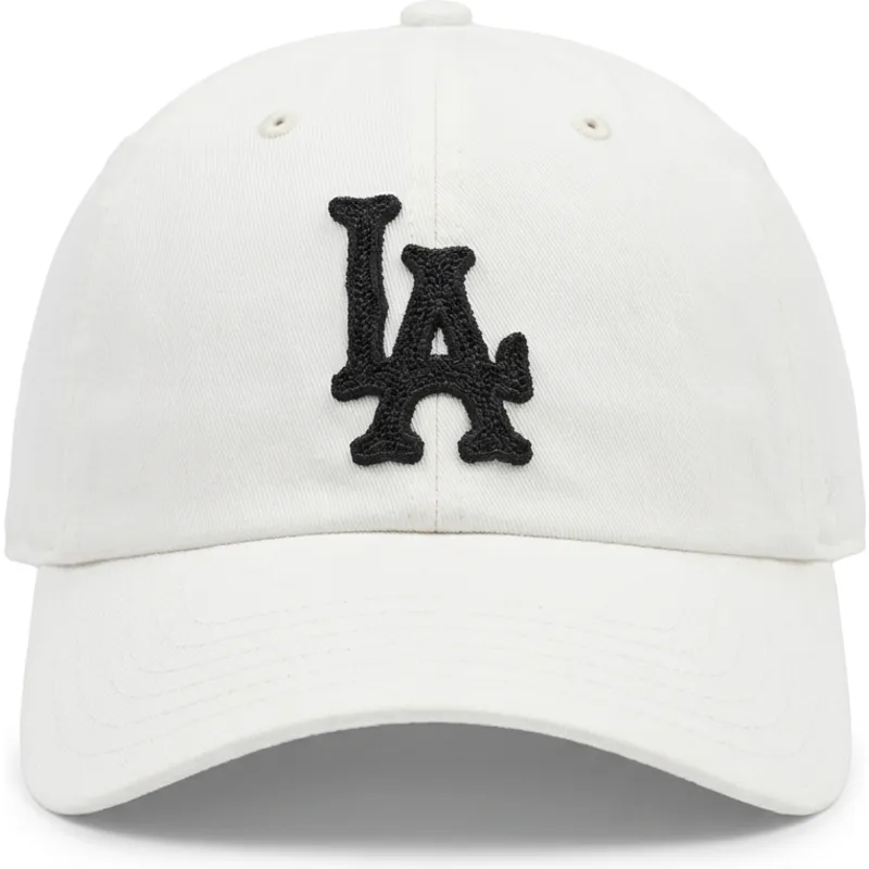 weisse-verstellbare-gebogene-kappe-archive-der-los-angeles-dodgers-mlb-von-american-needle