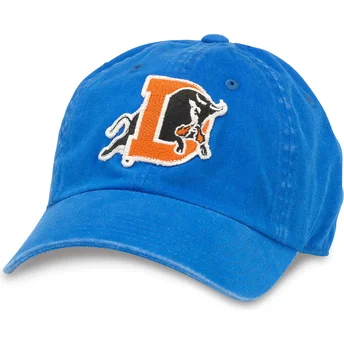 Sapkák ívelt kék állítható Archive Durham Bulls MiLB American Needle