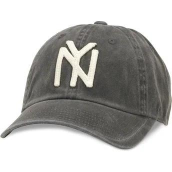Sapkák ívelt fekete állítható Archive New York Black Yankees MLB American Needle