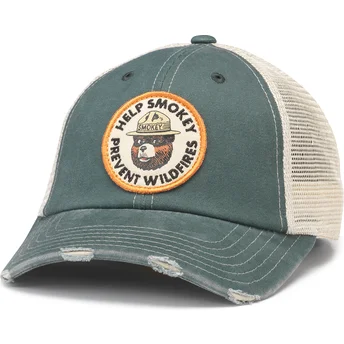 Gorra trucker verde Orville Smokey Bear de American Needle