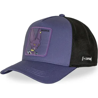 Trucker-keps lila Beerus DBS8 BEEB Dragon Ball från Capslab