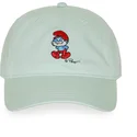 gorra-curva-verde-ajustable-papa-pitufo-smu2-papb-los-pitufos-de-capslab