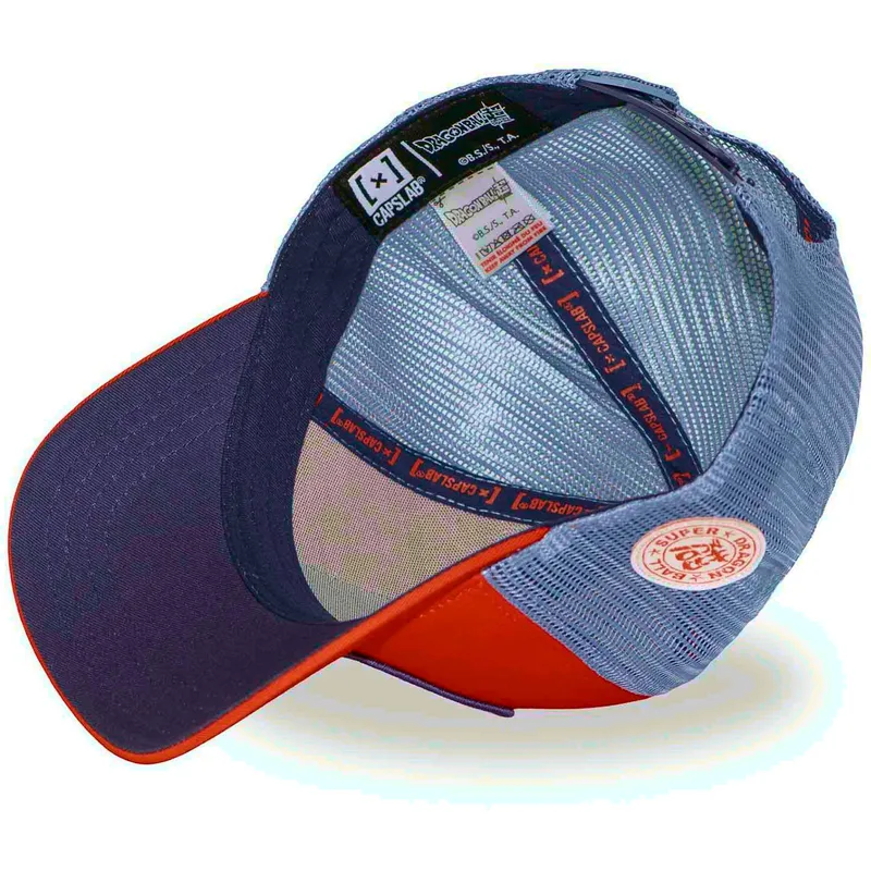 trucker-cap-orange-son-goku-ultra-instinct-dbs8-ultb-dragon-ball-von-capslab