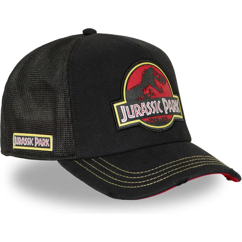 svart-trucker-keps-jur1-logb-jurassic-park-fran-capslab