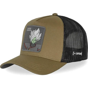 Sapkák ívelt zöld snapback DBS8 ZAMB Zamasu Dragon Ball Capslab